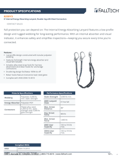 FP8259Y3 Spec Sheet page 1